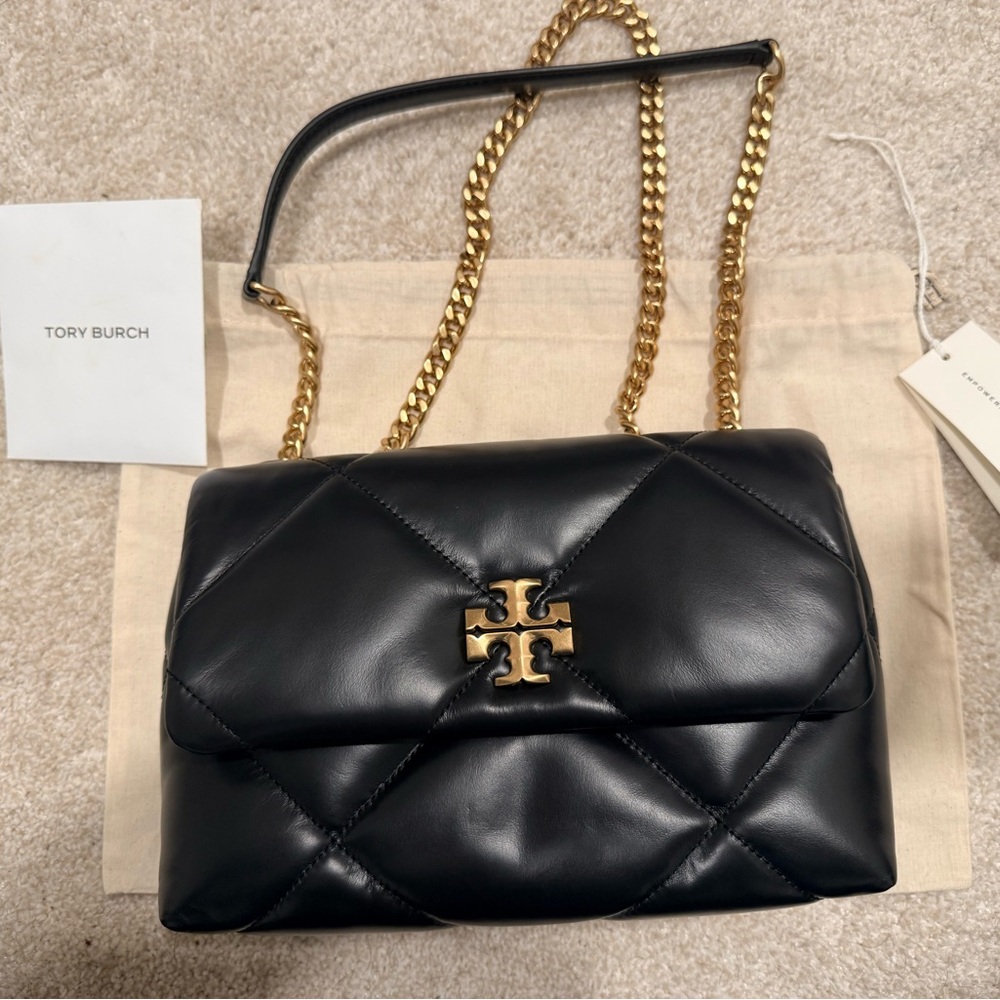 💯 Tory Burch Small Kira Diamond Quilt Shoulder Bag